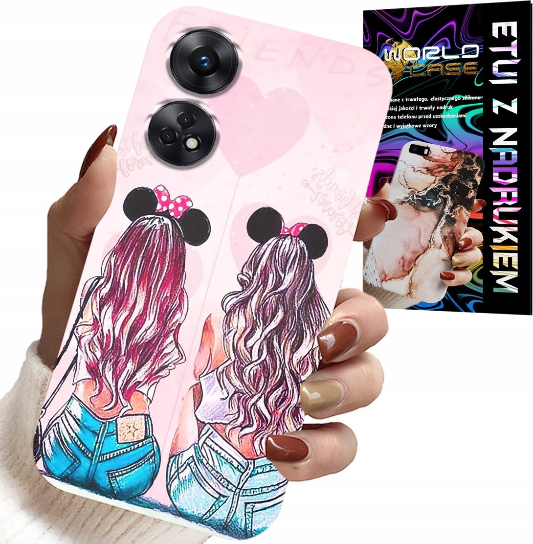 ETUI DO OPPO RENO8 T 4G - WZÓR DLA NAJLEPSZYCH KOLEŻANEK KOLEŻANKI