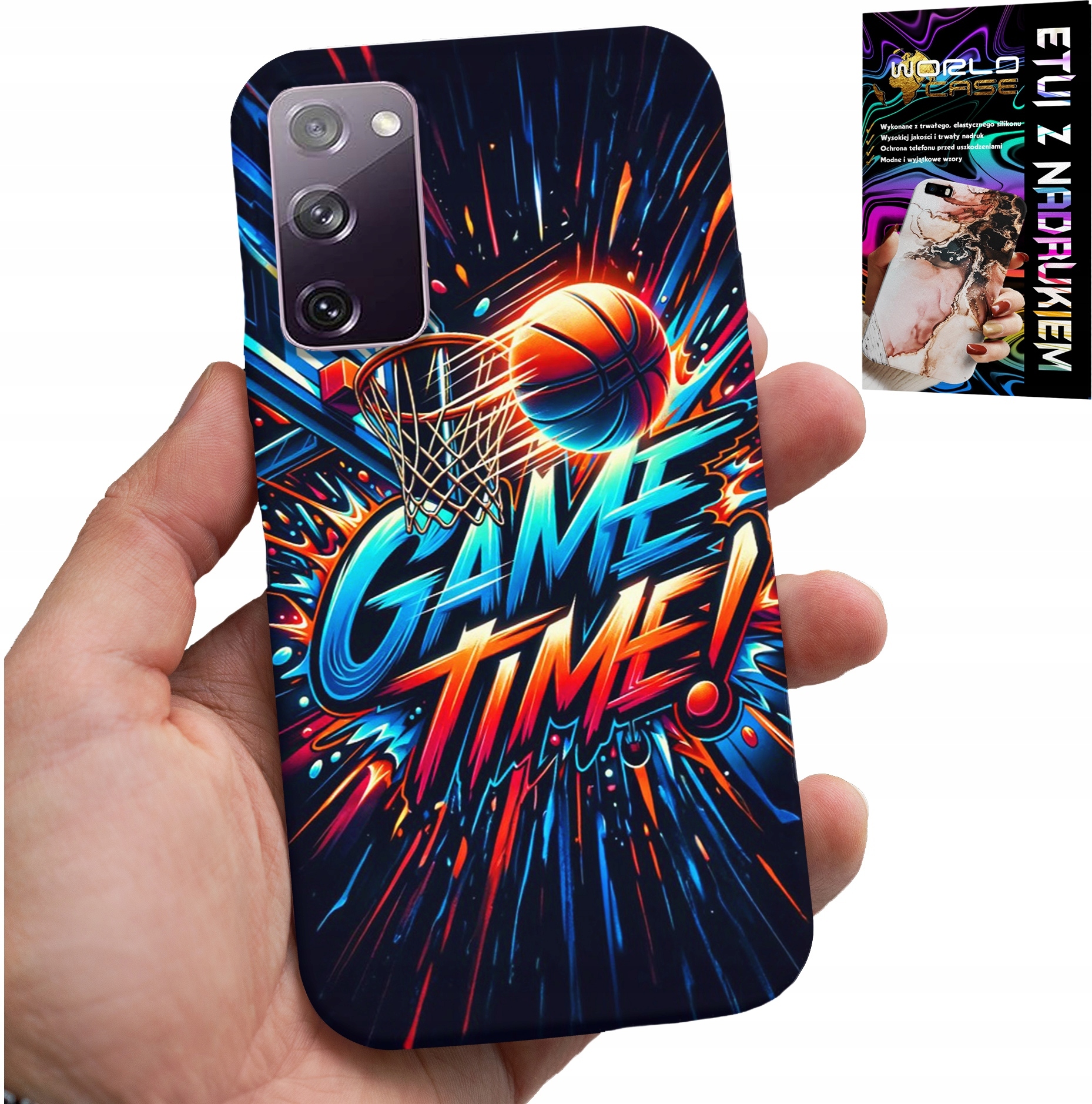 ETUI DO SAMSUNG GALAXY S20 FE - KOSZYKÓWKA NBA FAN 23 GAME TIME, OBUDOWA