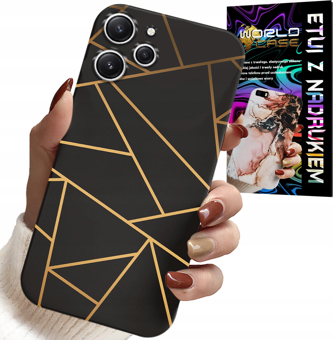 ETUI DO XIAOMI REDMI 12 4G - ELEGANCKIE MODNE WZORY OBUDOWA CASE