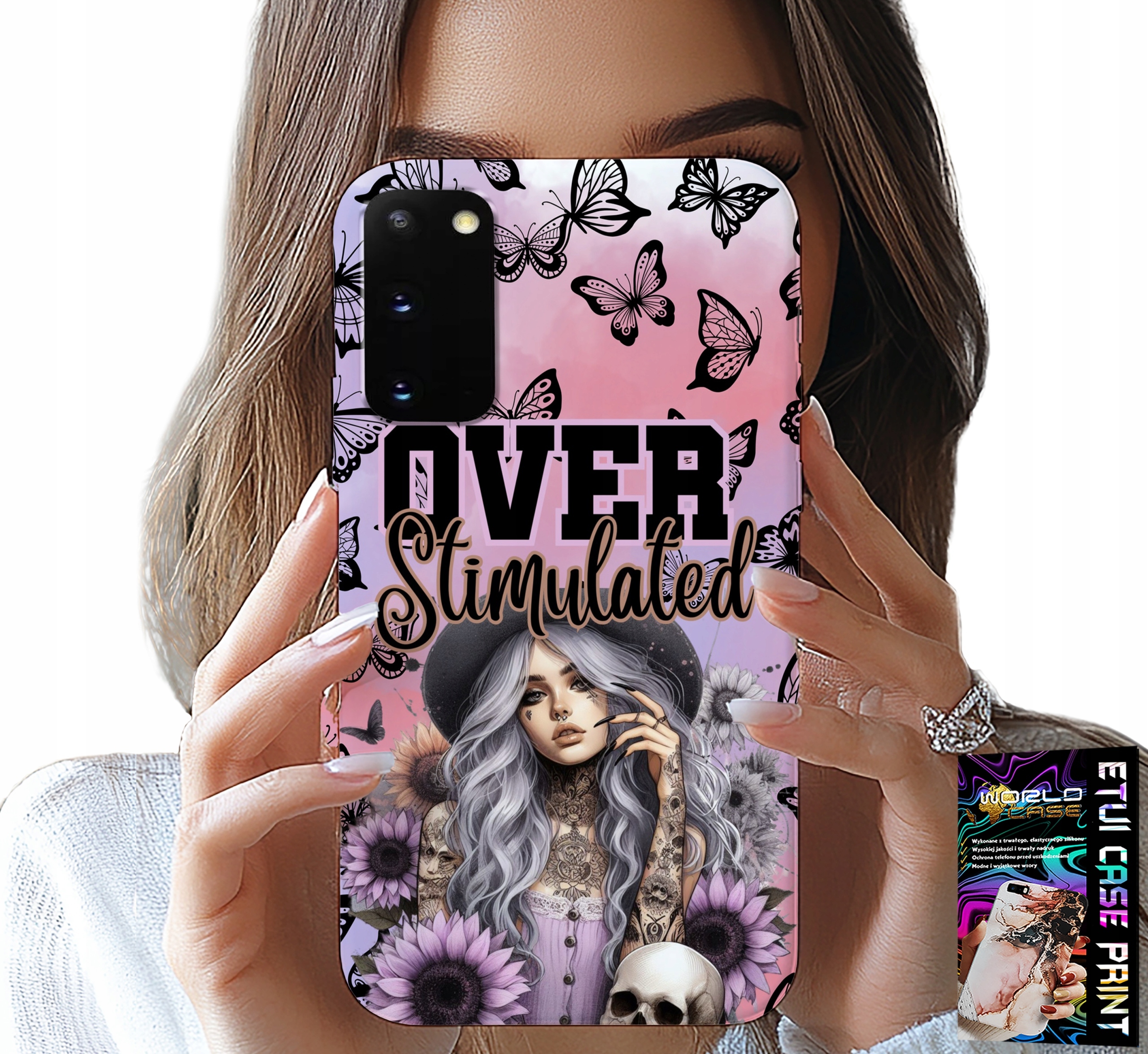 ETUI DO SAMSUNG GALAXY S20 - OVER STIMULATED, NASTOLETNIE WZORY, CASE