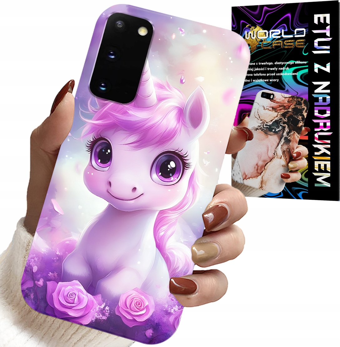 ETUI DO SAMSUNG GALAXY S20 - SŁODKI JEDNOROŻEC, WZORY DLA DZIECI CASE
