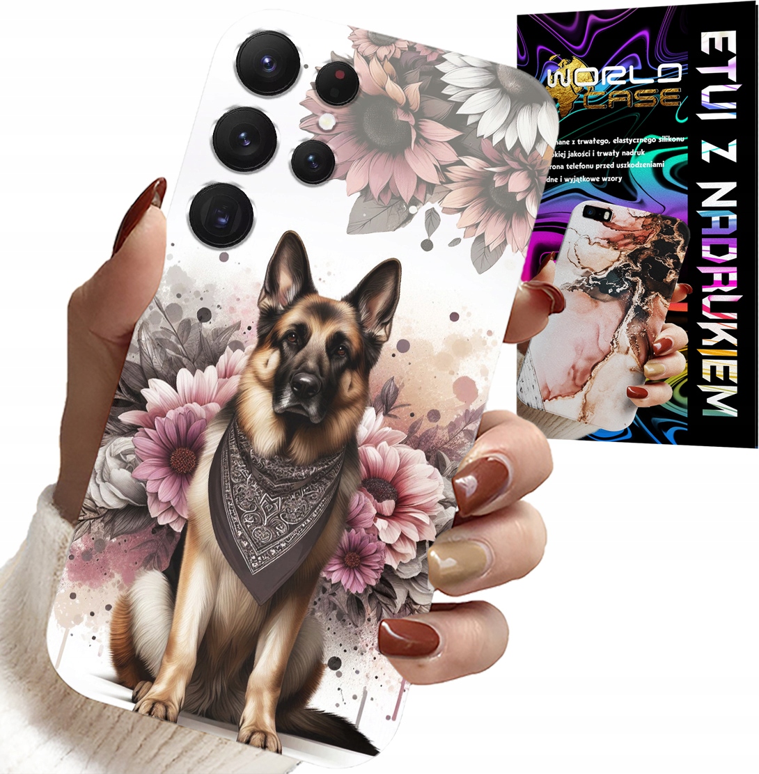 ETUI DO SAMSUNG GALAXY S24 ULTRA - OWCZAREK NIEMIECKI RASY PSÓW PSY CASE