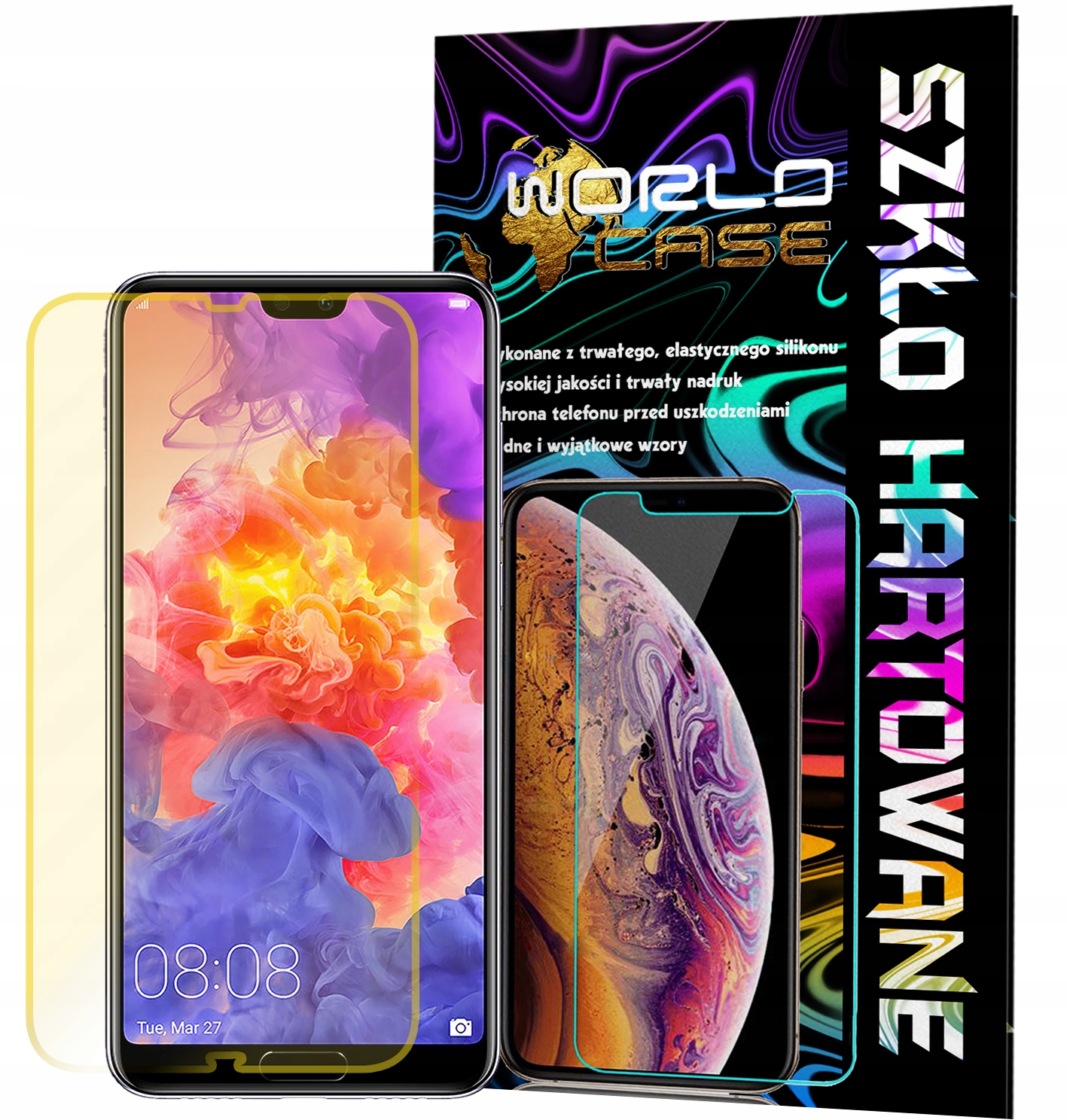 SZKŁO HARTOWANE DO HUAWEI P20 PRO NA EKRAN SZKIEŁKO OCHRONNE