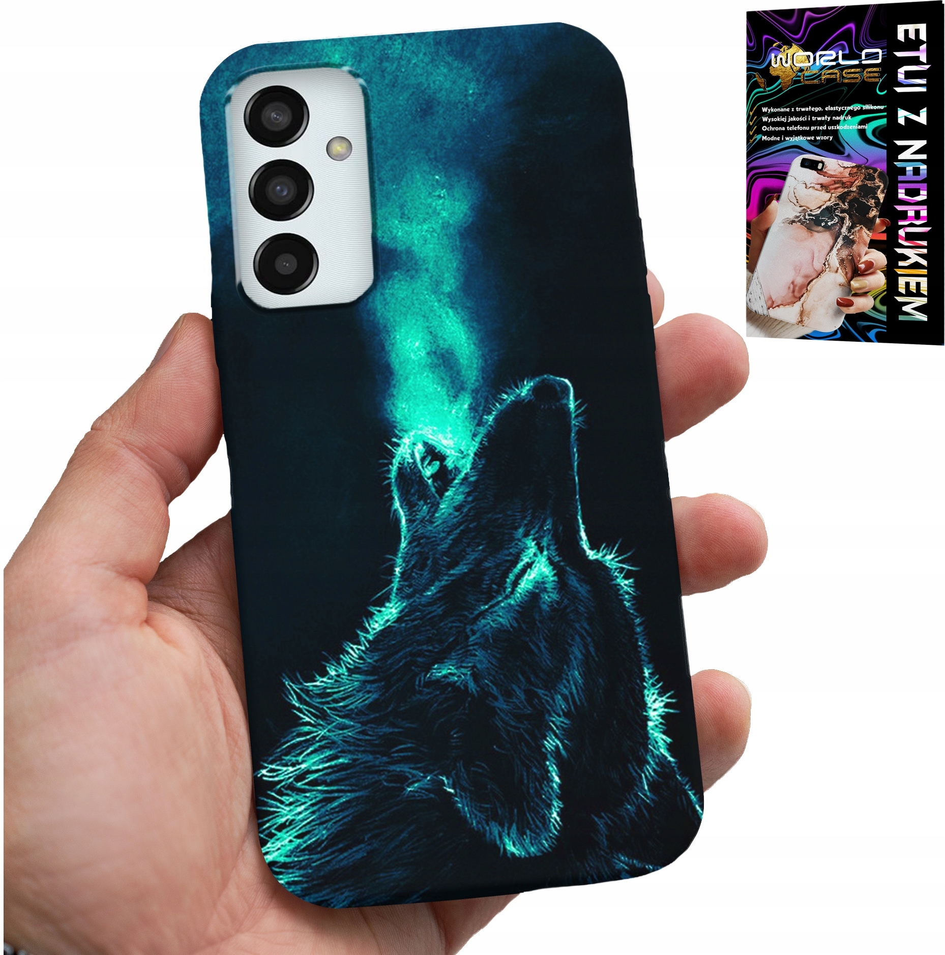 ETUI DO SAMSUNG GALAXY M23 - WILK WILKI WATAHA SUPER WZORY OBUDOWA