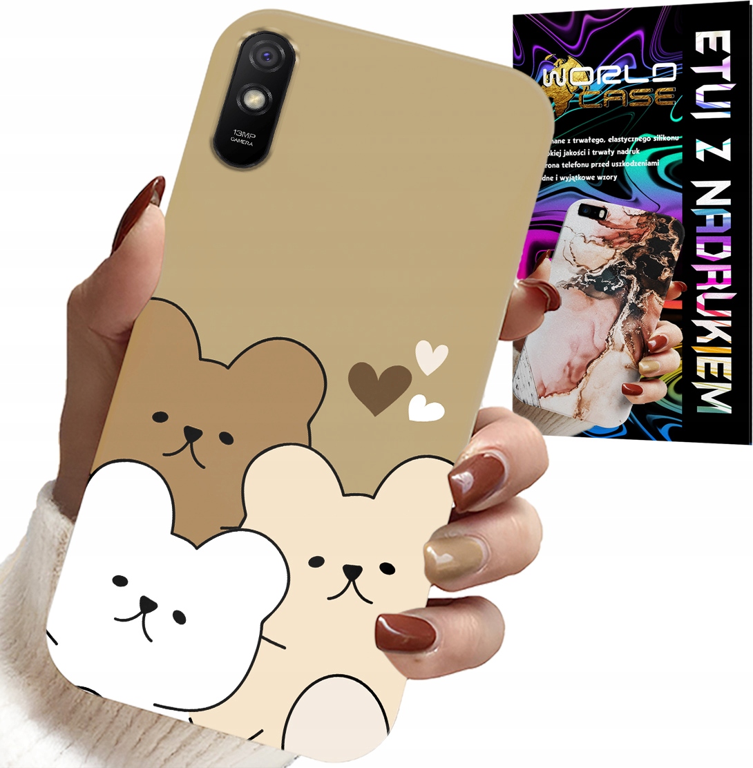 ETUI DO XIAOMI REDMI 9A - MIŚ, MISIE WZORY DLA NAJMŁODSZYCH DZIECI