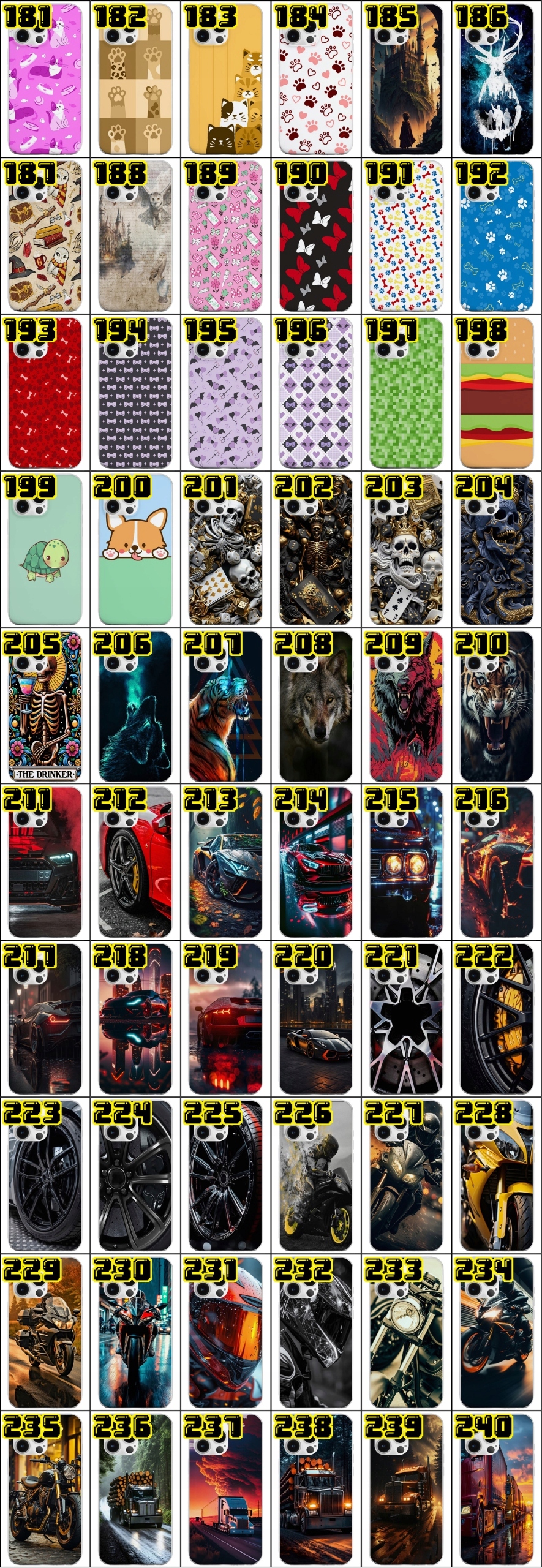 ETUI DO MOTOROLA E15 / G05 - MONSTERTRUCK, CIĘŻARÓWKA, WZORY + FOLIA