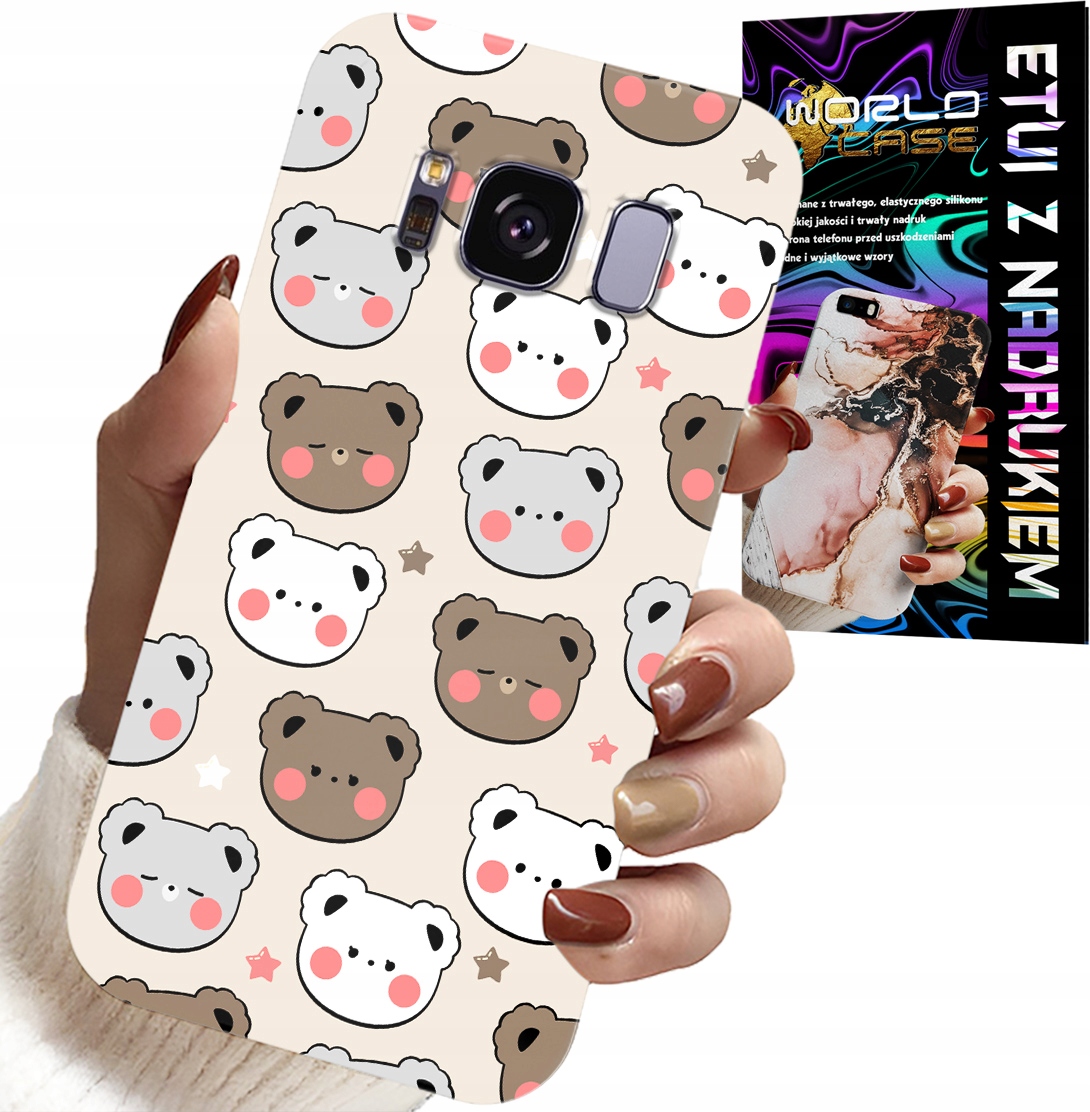 ETUI DO SAMSUNG GALAXY S8 - MIŚ MISIE WZORY DLA NAJMŁODSZYCH + FOLIA