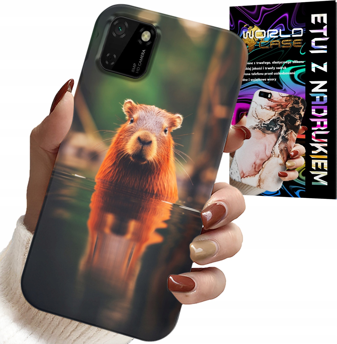 ETUI DO HUAWEI Y5P - SŁODKA KAPIBARA, CAPIBARA, WIELE WZORÓW