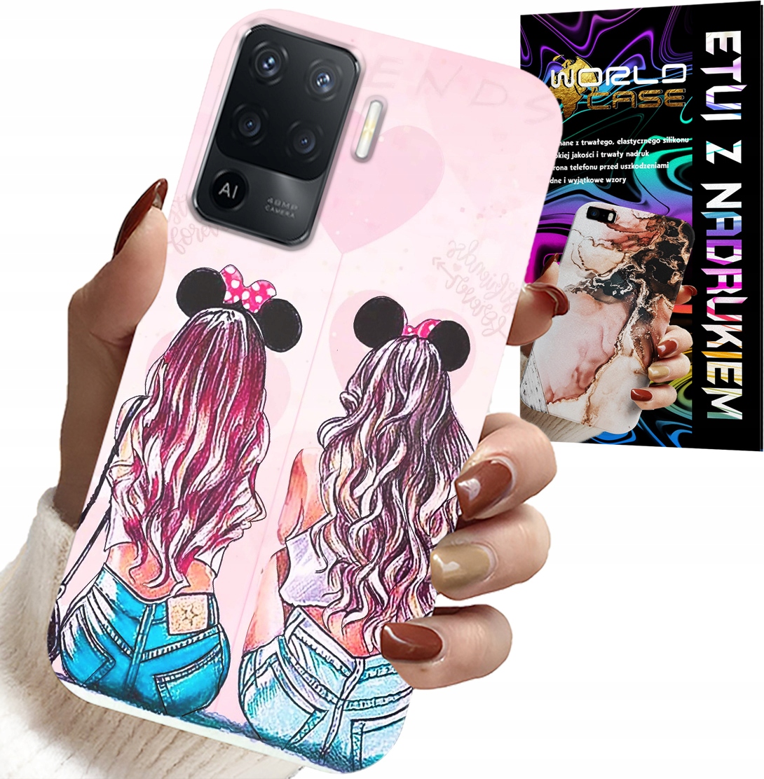 ETUI DO OPPO F19 PRO - WZÓR DLA NAJLEPSZYCH KOLEŻANEK KOLEŻANKI