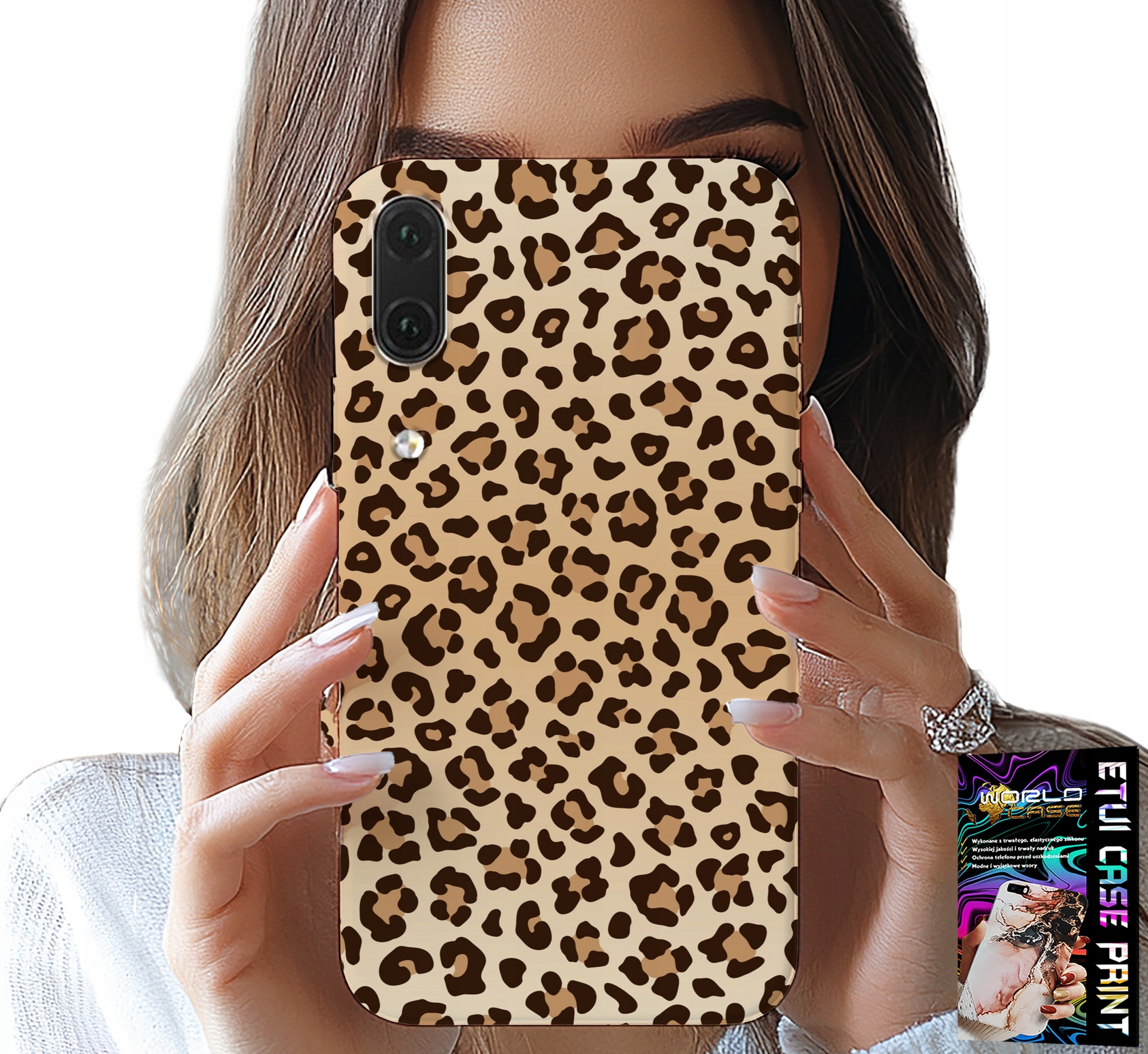 ETUI DO HUAWEI P20 - PLECKI W PANTERKĘ MODNE KOBIECE WZORY