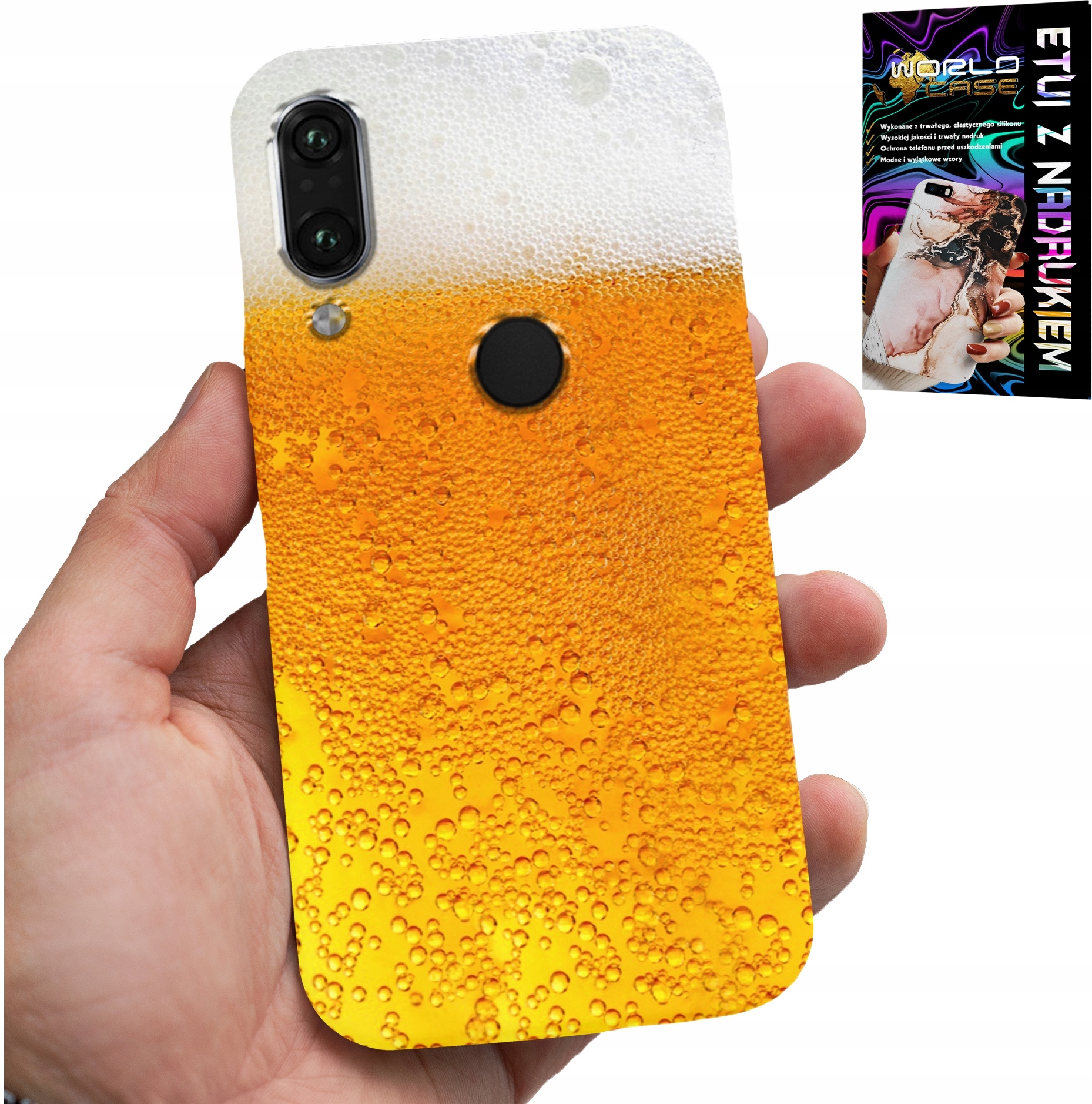 ETUI DO HUAWEI P SMART 2019 - PIWO, KUFEL PIWA WZORY DLA MĘŻCZYZN CASE