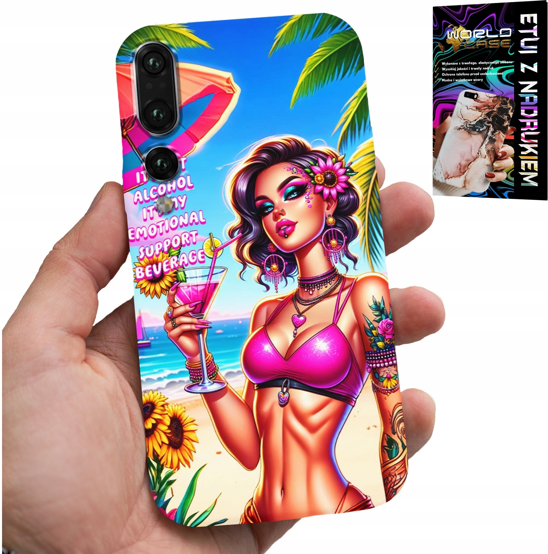 ETUI DO HUAWEI P20 PLUS - IT'S NOT ALCOHOL IT'S MY EMOTIONAL CASE