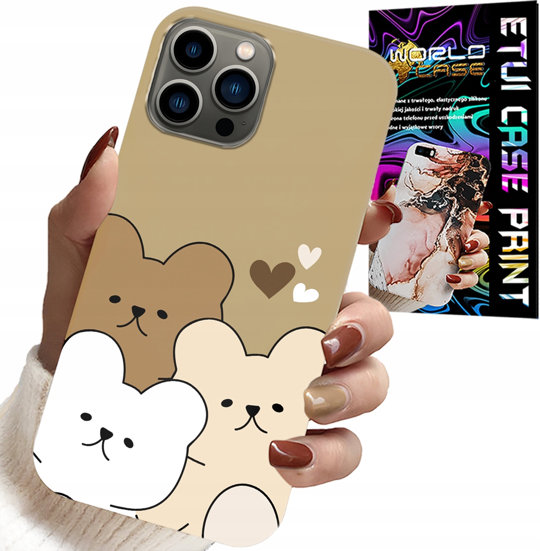 ETUI DO IPHONE 12 PRO MAX - MIŚ, MISIE WZORY DLA NAJMŁODSZYCH DZIECI