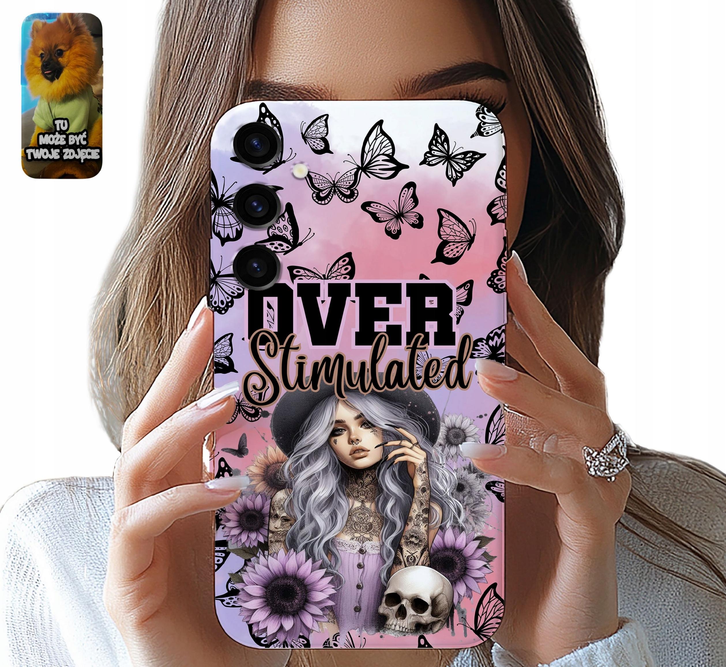 ETUI CASE SAMSUNG GALAXY S24 FE OVER STIMULATEDOVER MOTYLKI MODNE WZORY