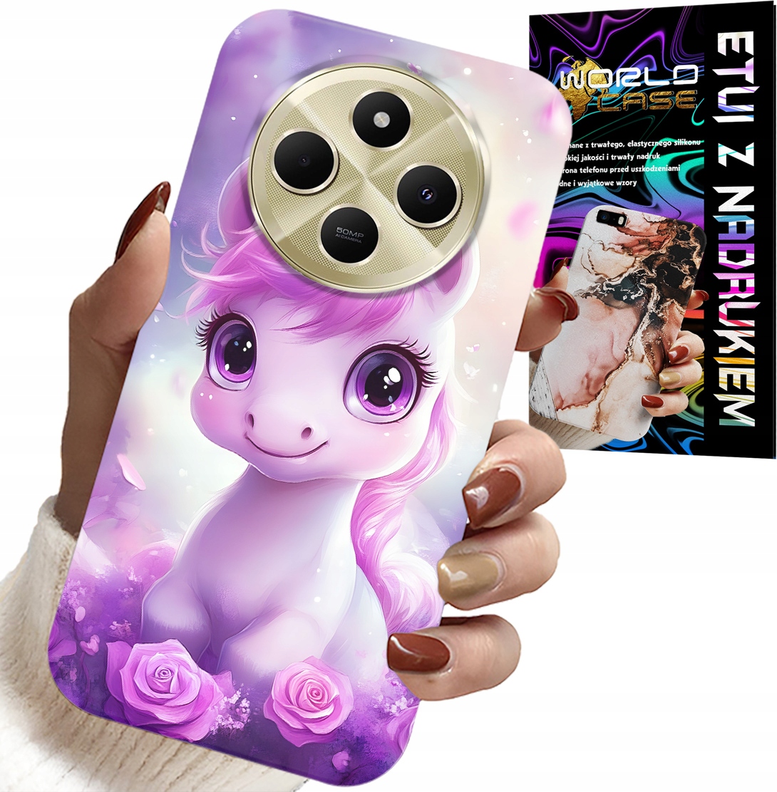 ETUI DO XIAOMI REDMI 14C 4G - SŁODKI JEDNOROŻEC, WZORY DLA DZIECI CASE