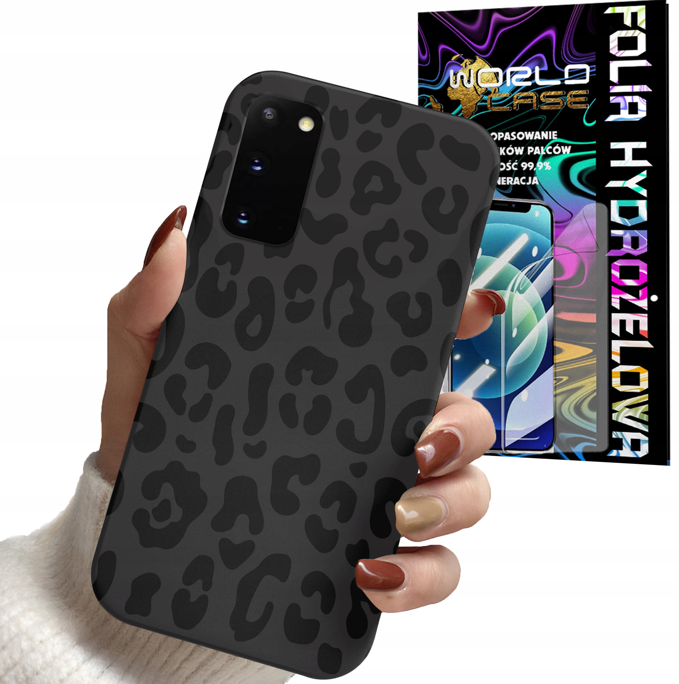 ETUI DO SAMSUNG S21 FE - PANTERKA MODNE DAMSKIE WZORY + FOLIA