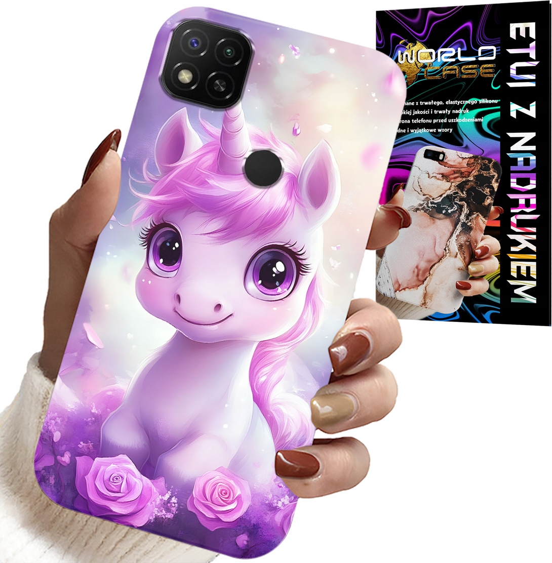 ETUI DO XIAOMI REDMI 9C - SŁODKI JEDNOROŻEC, WZORY DLA DZIECI CASE