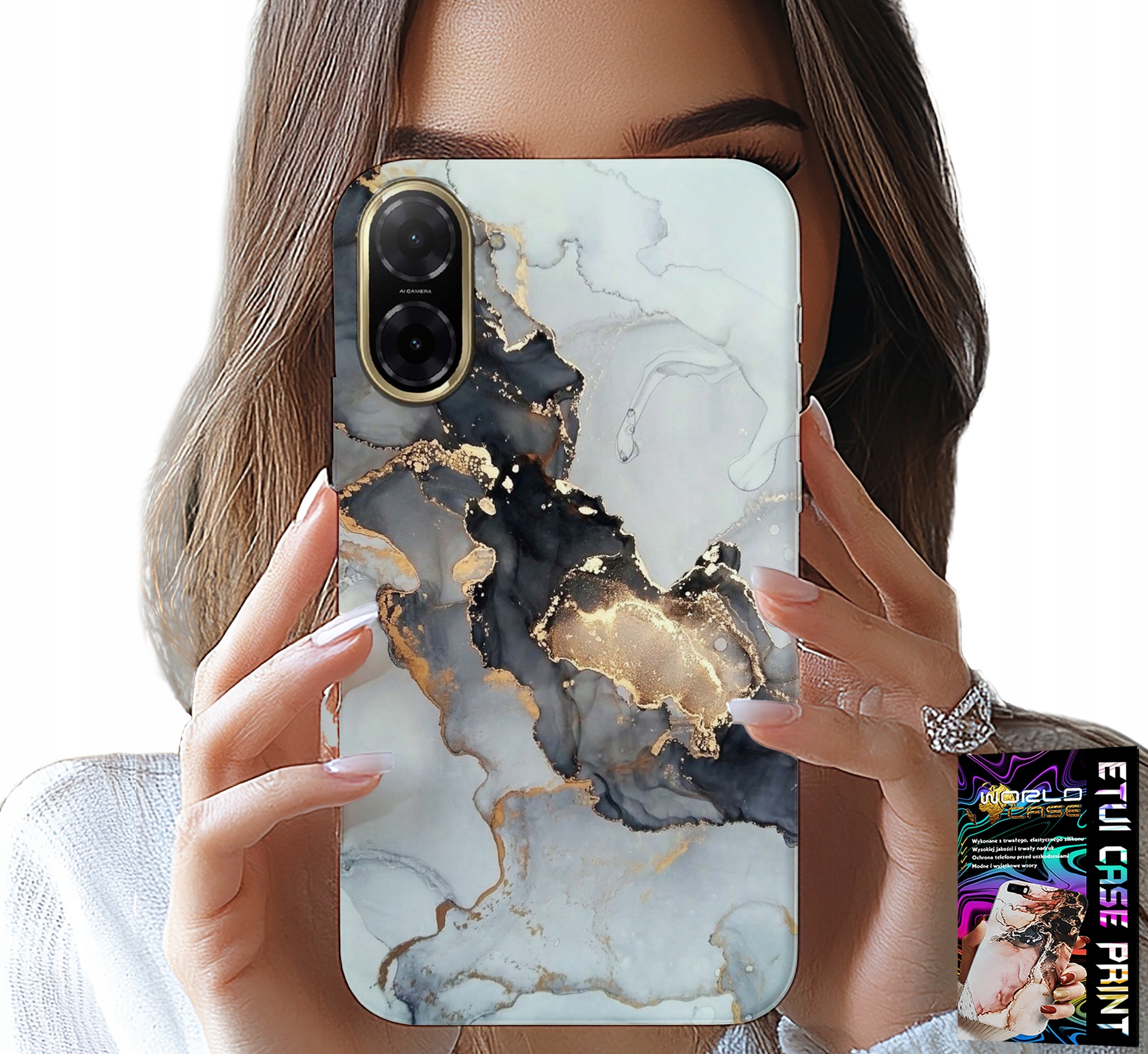 ETUI DO XIAOMI POCO X7 PRO 5G - ELEGANCKI MARMUREK MODNE KOBIECE WZORY