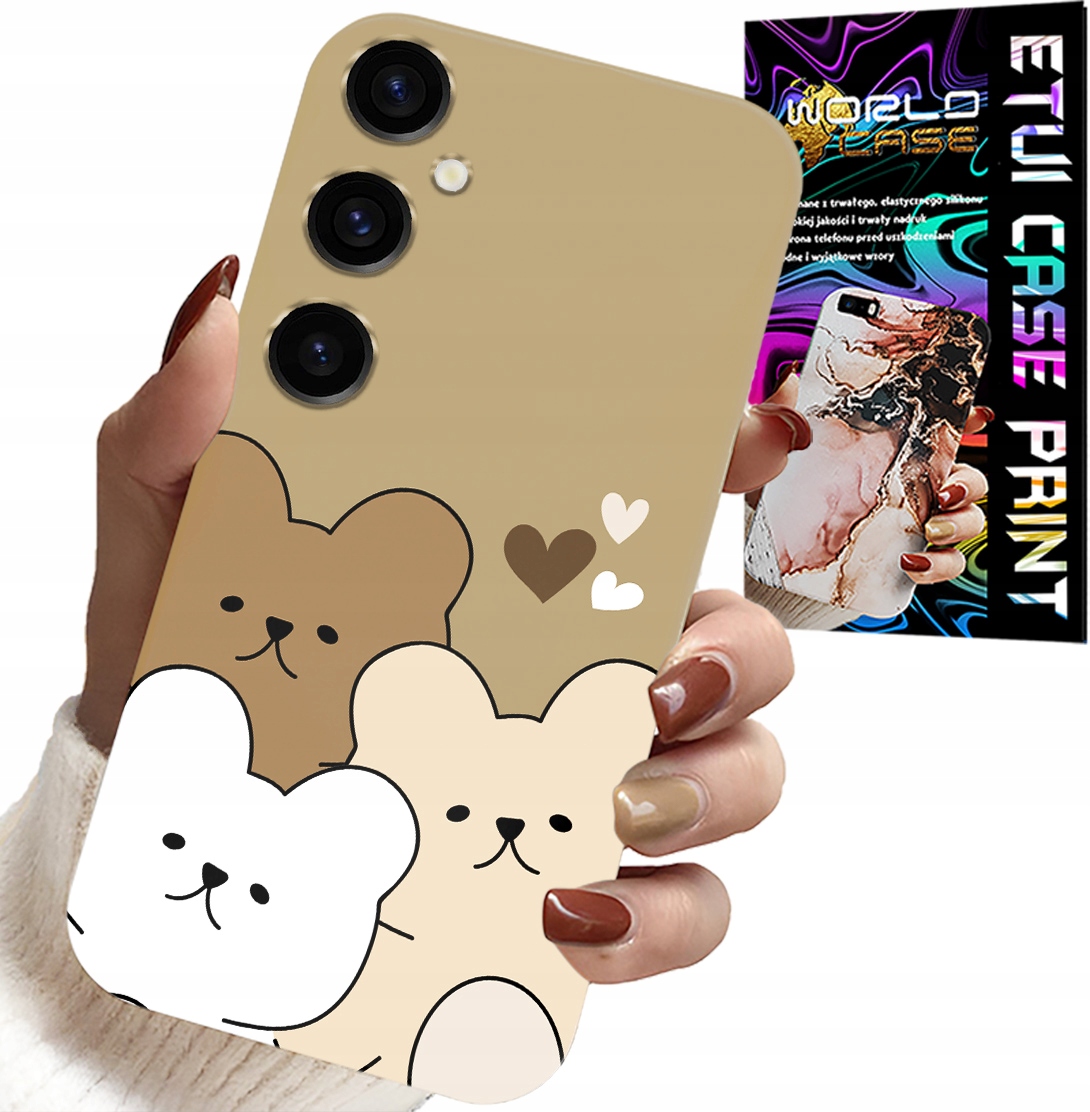 ETUI DO SAMSUNG GALAXY A05S - MIŚ, MISIE WZORY DLA NAJMŁODSZYCH DZIECI