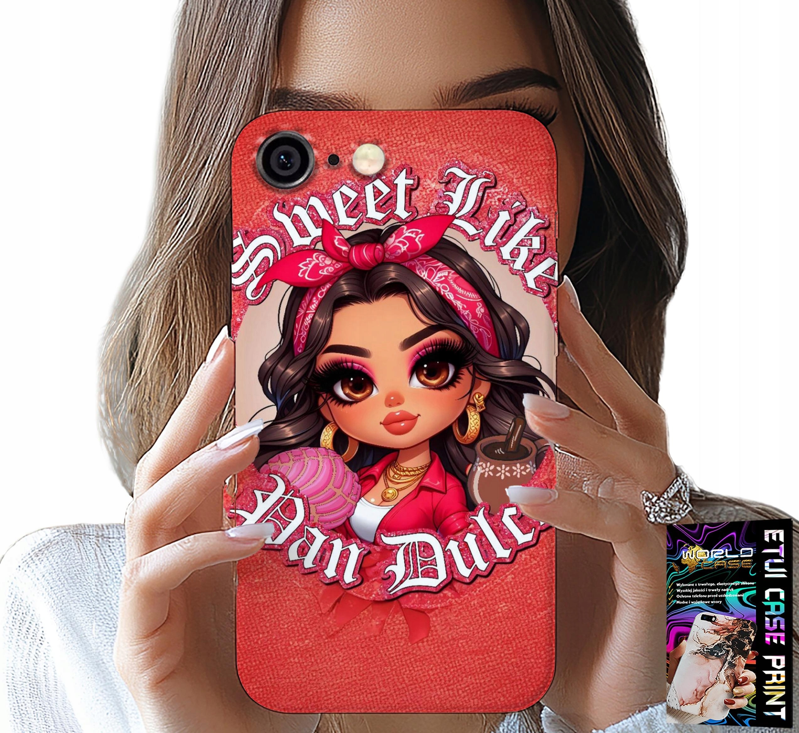 ETUI DO IPHONE 6 / 6S - SWEET LIKE MODNE LALECZKI DLA DZIEWCZYN