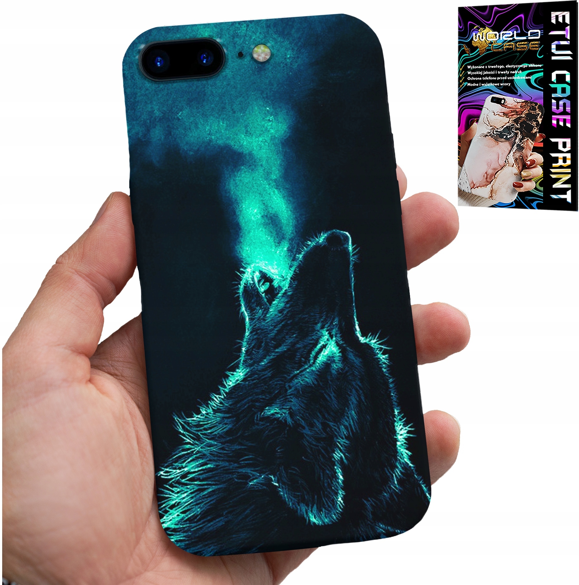 ETUI DO IPHONE ( 7 PLUS ) - WILK WILKI WATAHA SUPER WZORY OBUDOWA