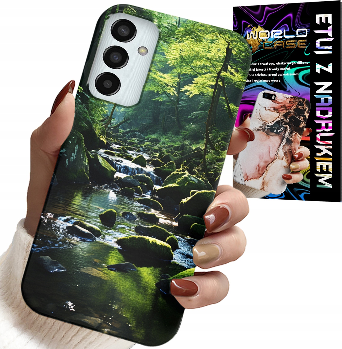 ETUI DO SAMSUNG GALAXY M23 - LAS RZEKA STRUMIEŃ PRZYRODA WIDOKI