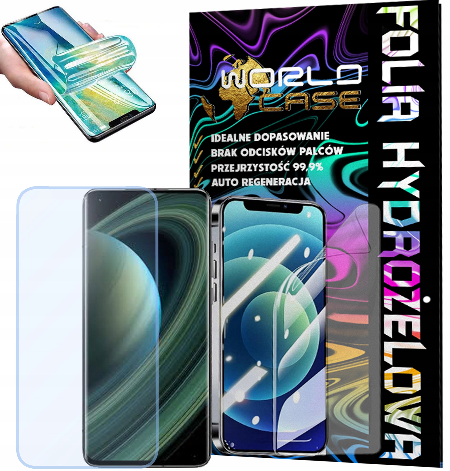 FOLIA HYDROŻELOWA OCHRONNA DO XIAOMI 10 ULTRA NA EKRAN MOCNA WYTRZYMAŁA