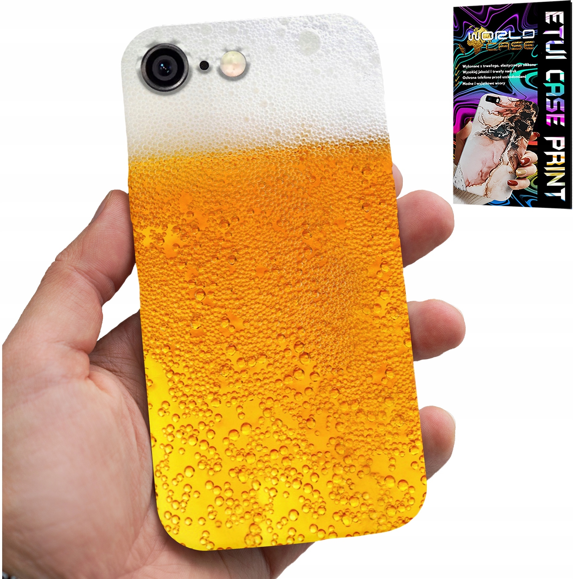 ETUI DO IPHONE 6 / 6S - PIWO, KUFEL PIWA WZORY DLA MĘŻCZYZN CASE