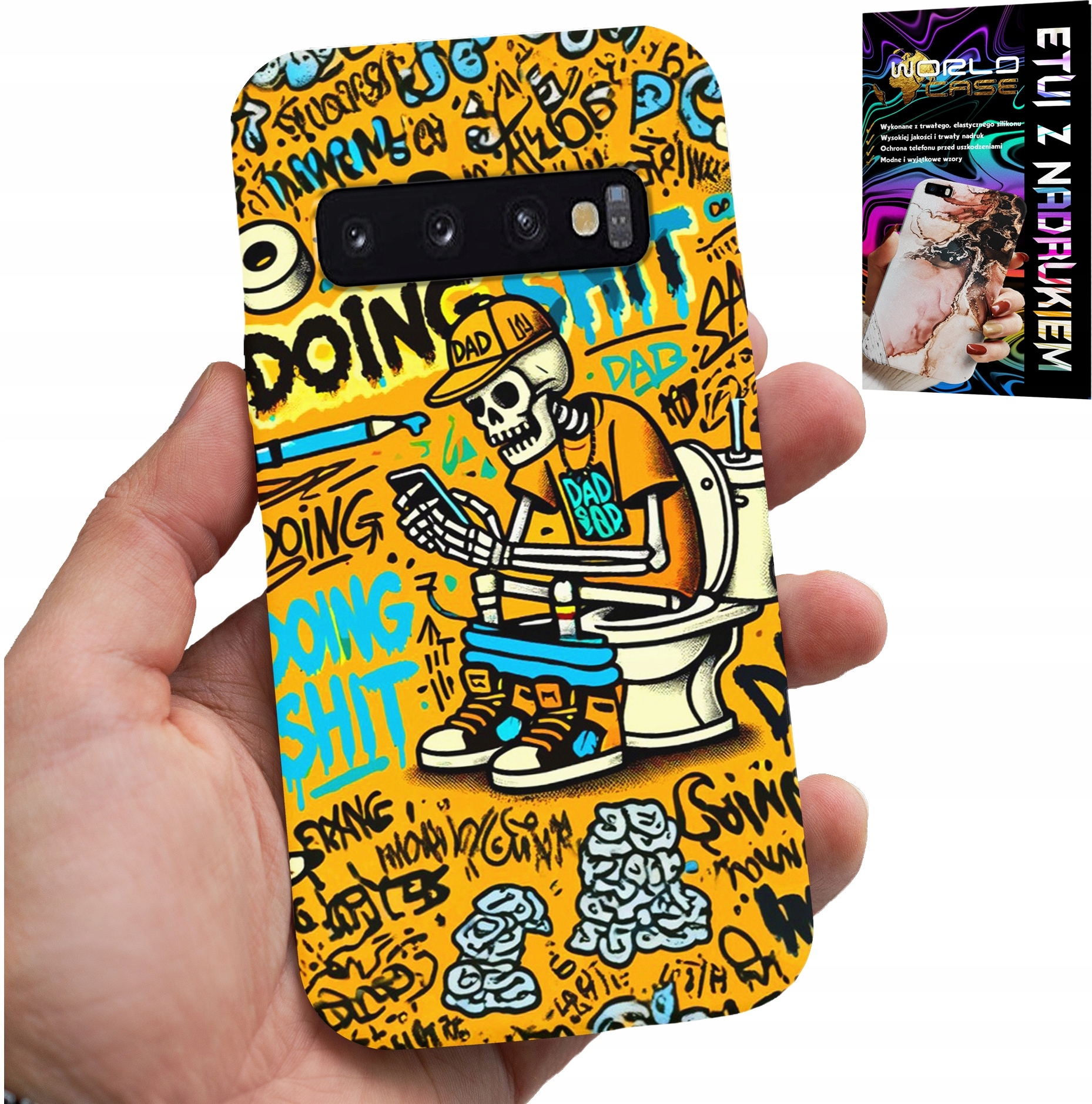 ETUI DO SAMSUNG GALAXY S10 - DOING SHIT KOŚCIOTRUP NA KIBLU CASE