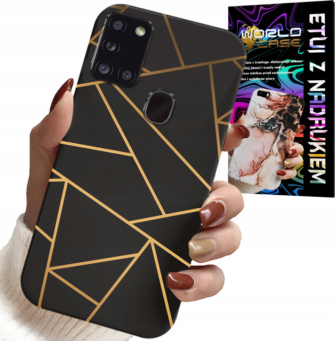 ETUI DO SAMSUNG GALAXY A21s - ELEGANCKIE MODNE WZORY OBUDOWA CASE