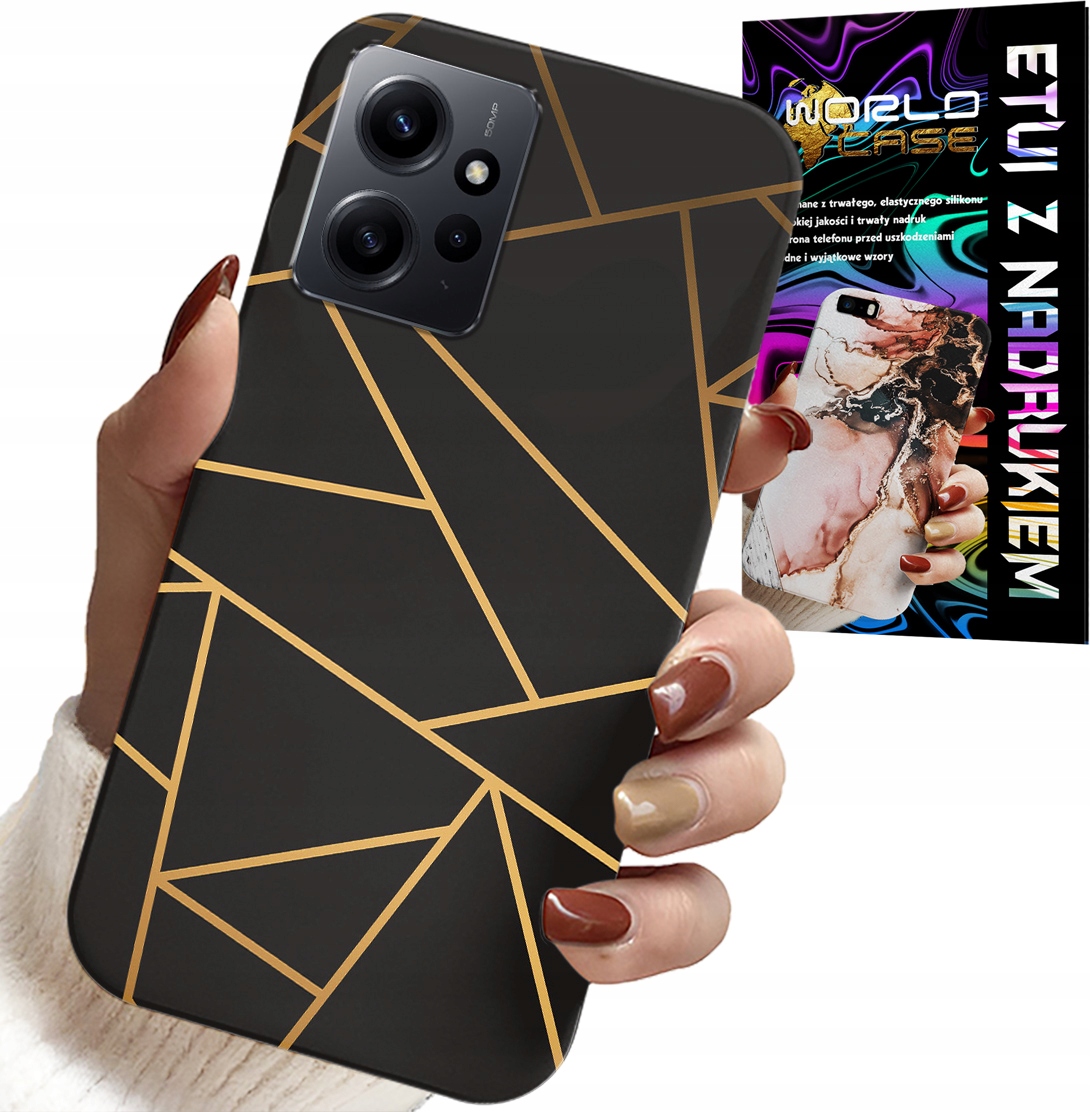ETUI DO XIAOMI NOTE 12 4G - ELEGANCKIE MODNE WZORY OBUDOWA CASE