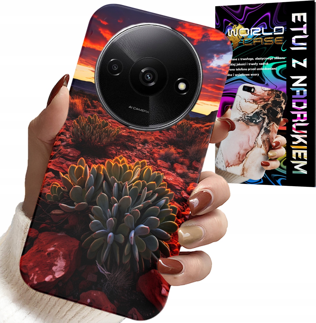 ETUI DO XIAOMI REDMI A3 - MEKSYKAŃSKA PUSTYNIA WIDOKI CASE + SZKŁO