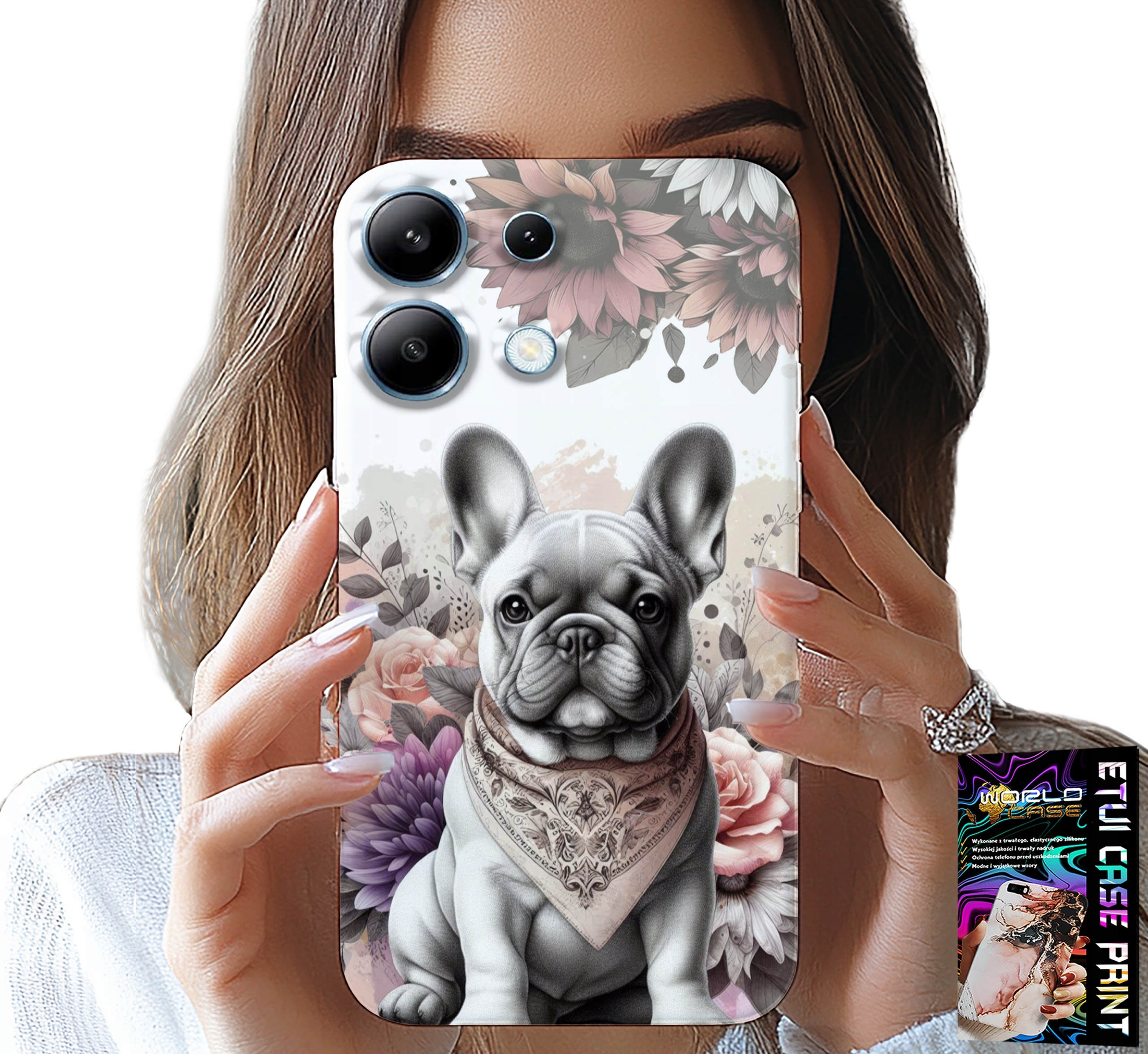 ETUI DO XIAOMI NOTE 14S - BULDOG BULDOGI PIESKI RASY PSÓW PLECKI