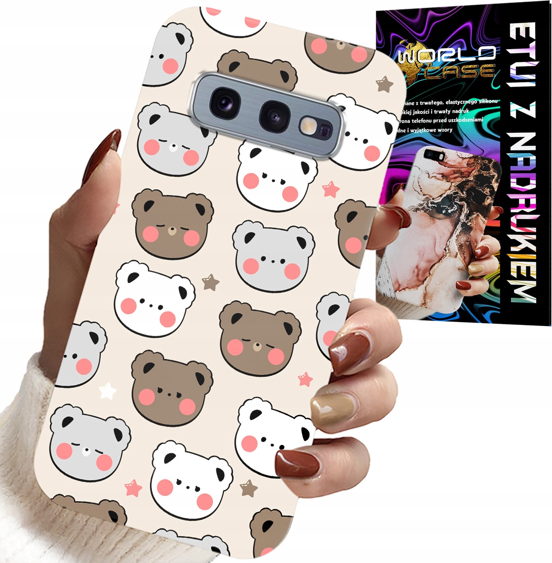 ETUI DO SAMSUNG GALAXY S10E - MIŚ MISIE WZORY DLA NAJMŁODSZYCH + FOLIA