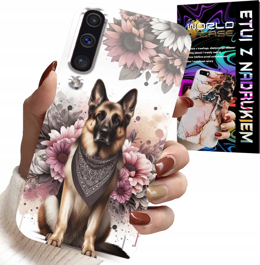 ETUI DO SAMSUNG GALAXY A70 - OWCZAREK NIEMIECKI RASY PSÓW PSY CASE