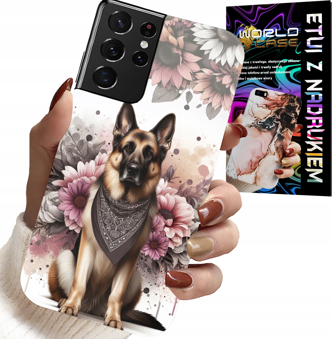 ETUI DO SAMSUNG GALAXY S21 Ultra - OWCZAREK NIEMIECKI RASY PSÓW PSY CASE