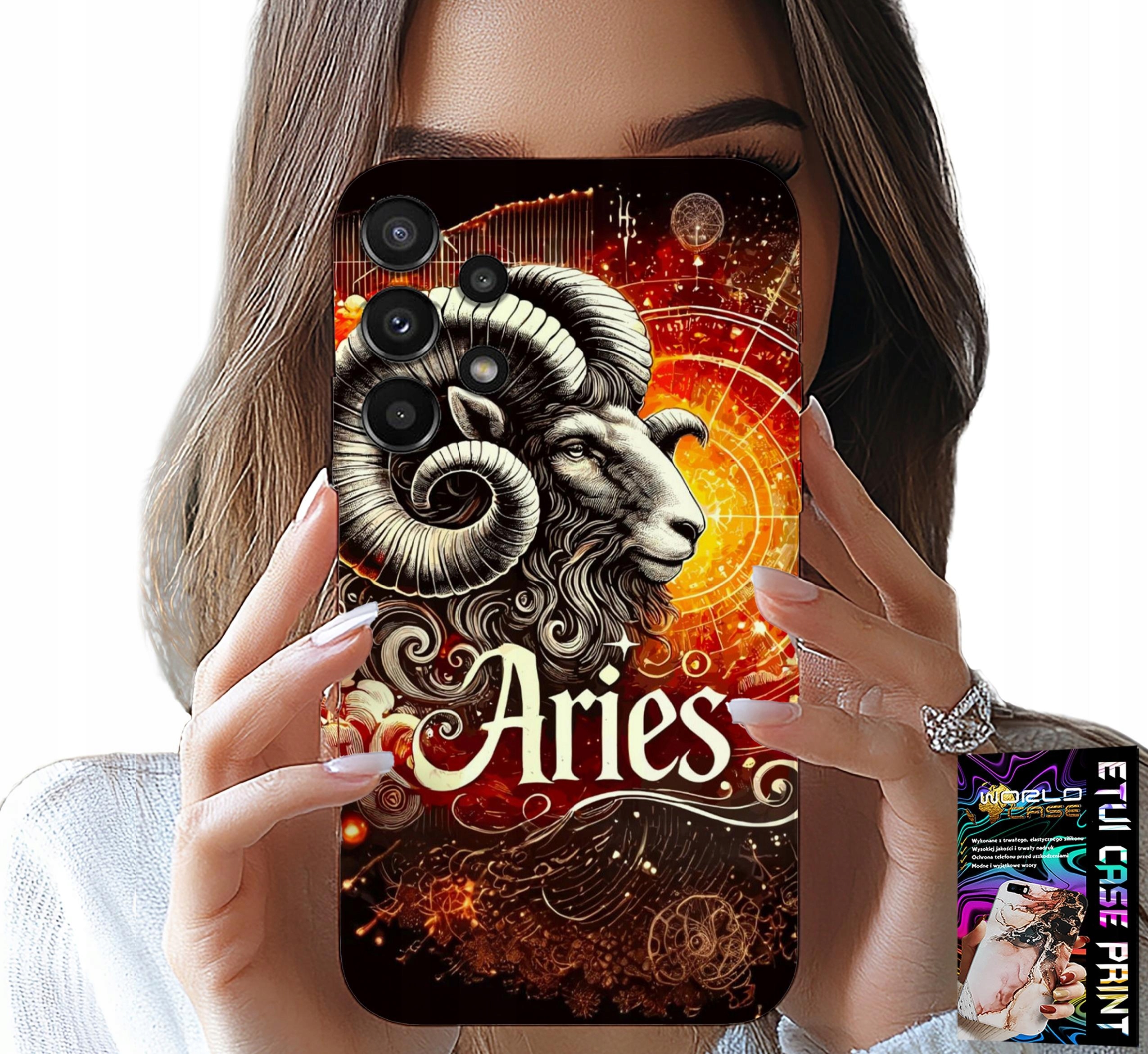 ETUI DO SAMSUNG GALAXY A32 5G - ZNAK ZODIAKU, KOZIOROŻEC, ASTRONOMIA