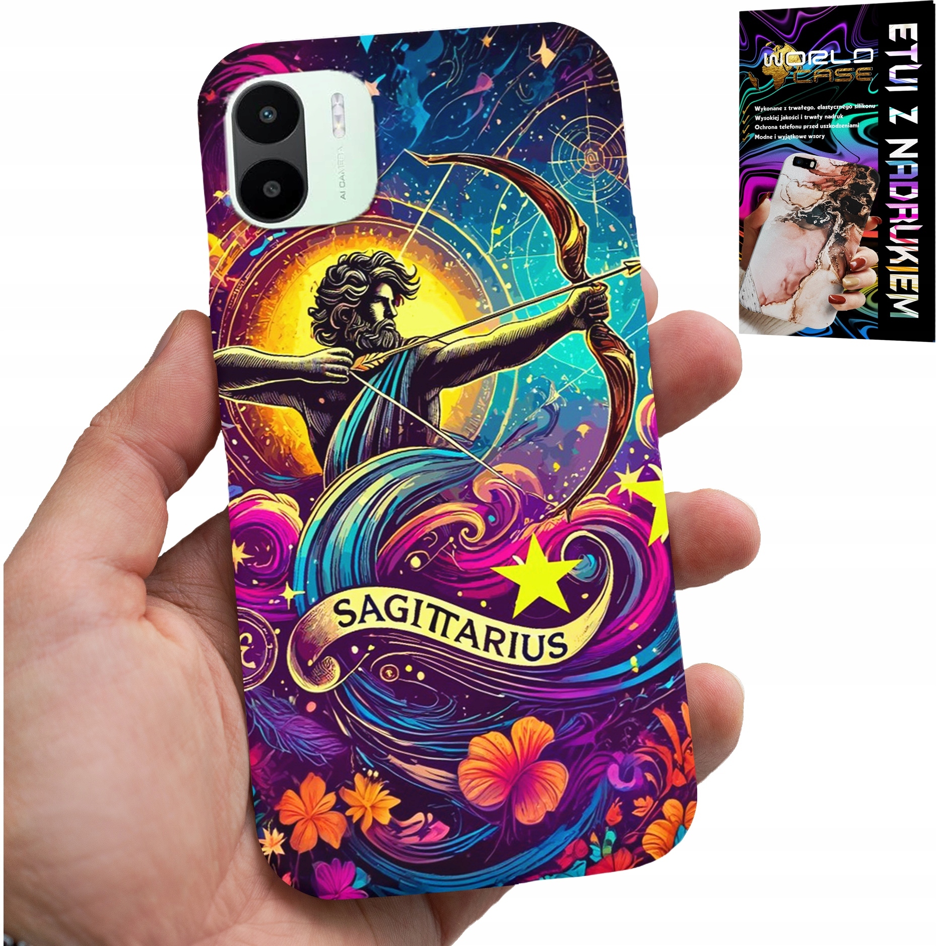 ETUI DO XIAOMI REDMI A2 - ZNAK ZODIAKU, STRZELEC ASTRONOMIA PLECKI