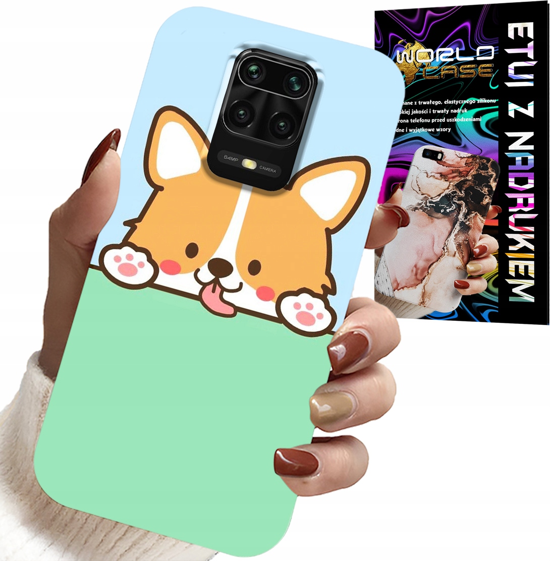 ETUI DO XIAOMI NOTE 9 PRO / 9S - SŁODKI PIESEK WZORY Z BAJEK POKROWIEC