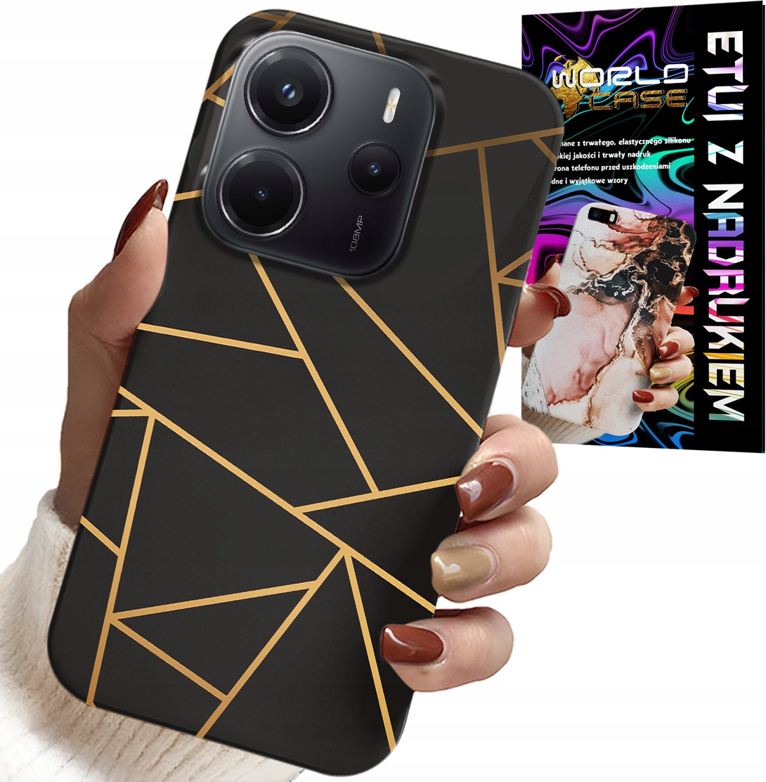 ETUI DO XIAOMI NOTE 14 4G - ELEGANCKIE MODNE WZORY OBUDOWA CASE