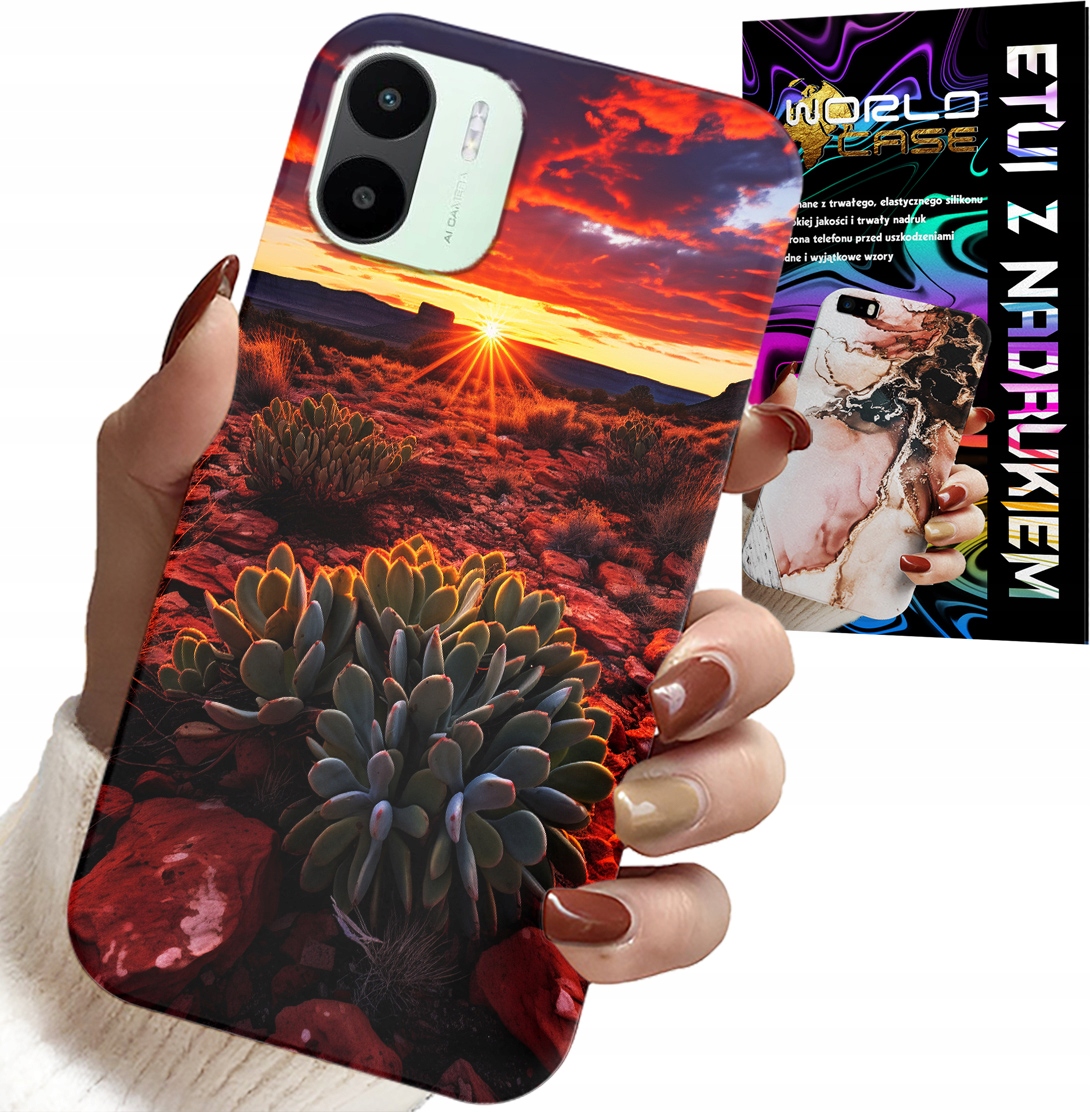 ETUI DO XIAOMI REDMI A2 - MEKSYKAŃSKA PUSTYNIA WIDOKI CASE + FOLIA