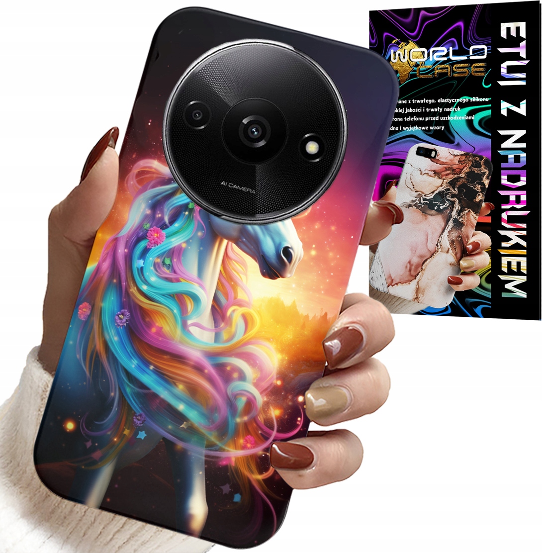 ETUI DO XIAOMI REDMI A3 - JEDNOROŻEC WZORY DLA DZIEWCZYNEK PREZENT