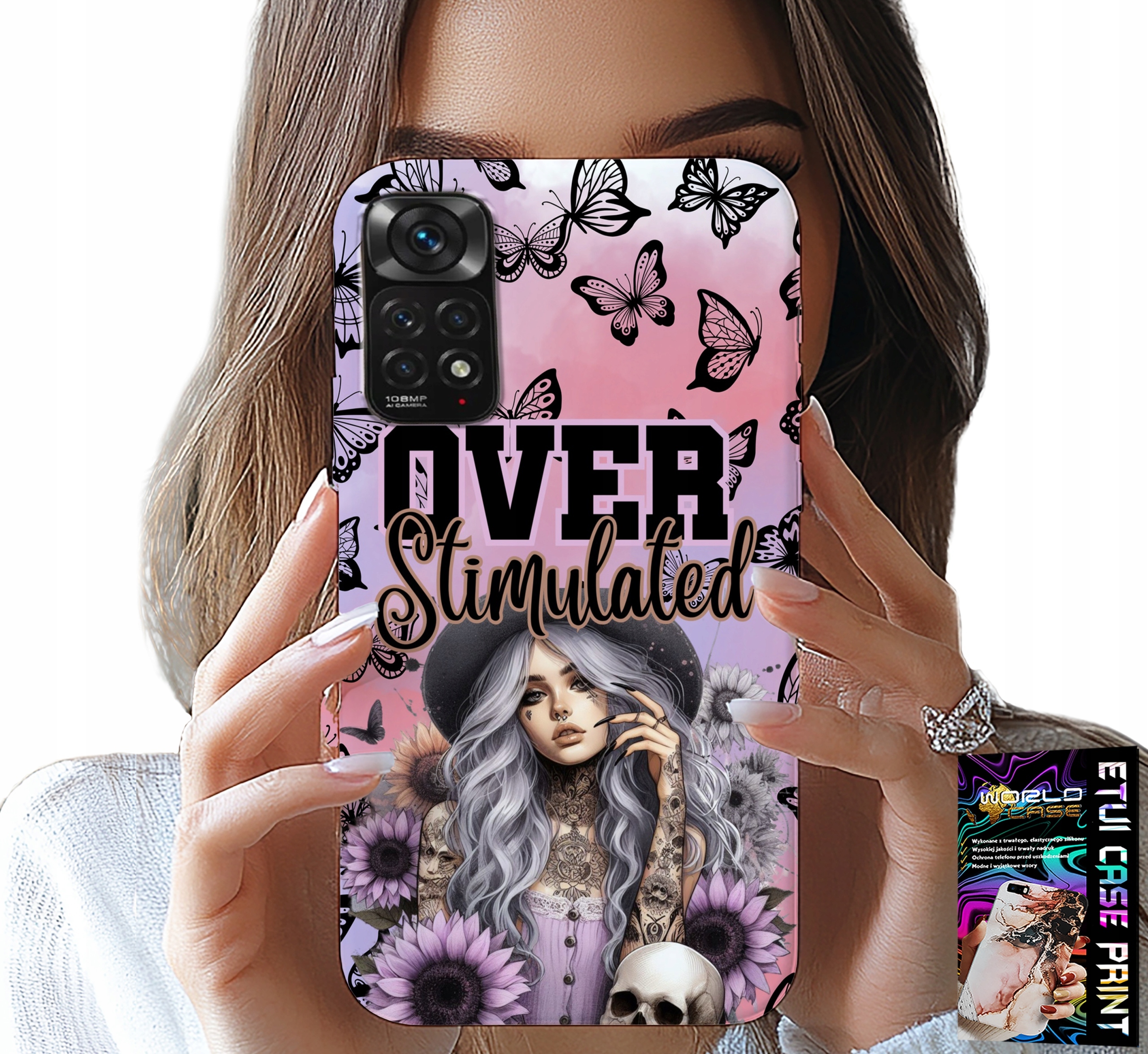 ETUI DO XIAOMI NOTE 11 / 11S - OVER STIMULATED, NASTOLETNIE WZORY, CASE