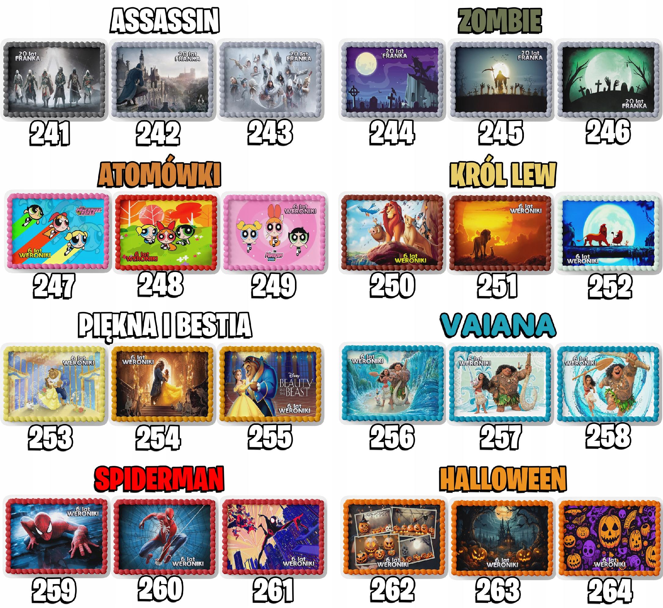 PROSTOKĄTNY OPŁATEK NA TORT A4 20x29CM - MY LITTLE PONY + IMIĘ