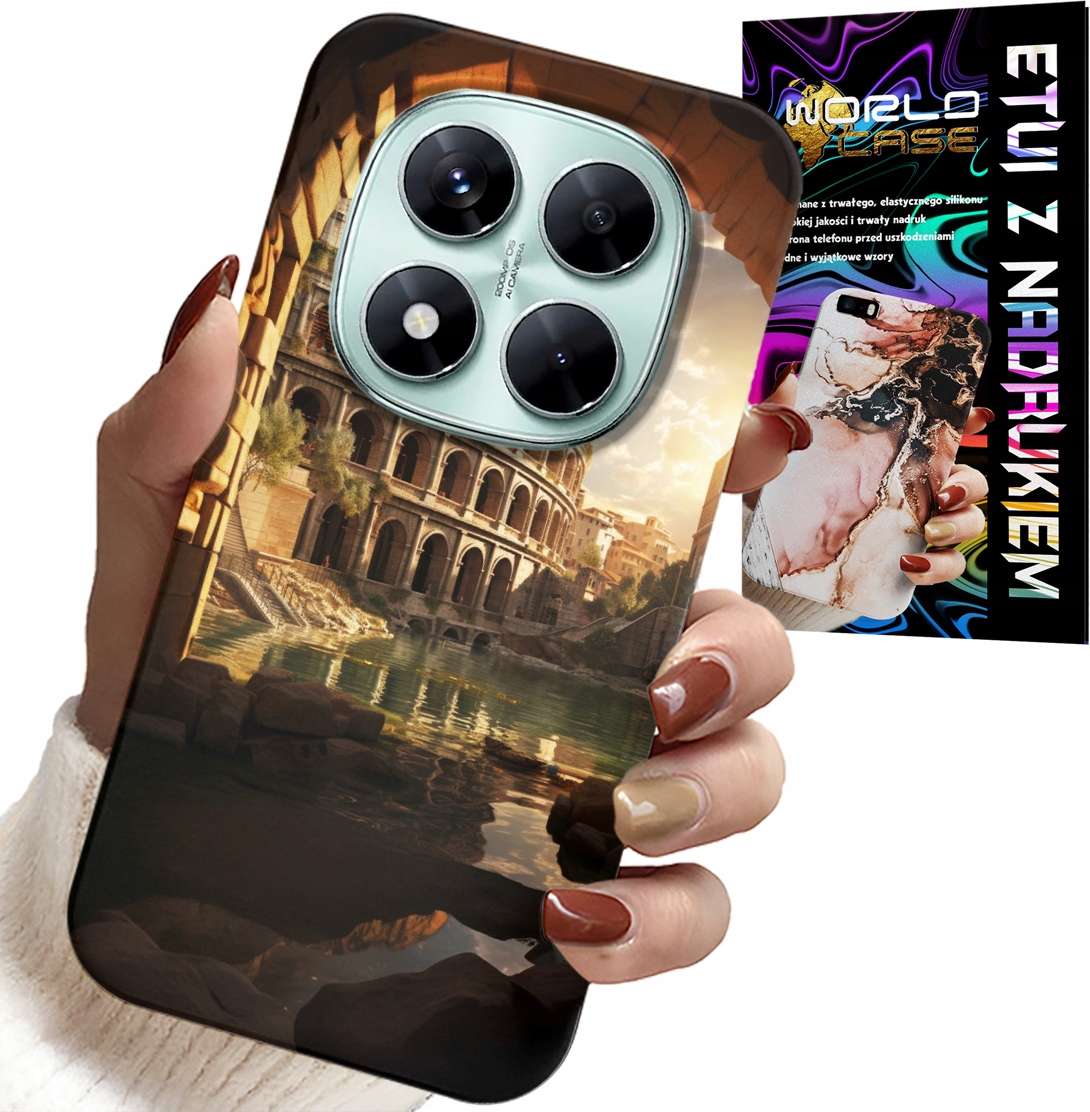 ETUI DO XIAOMI NOTE 14 PRO+ 5G - RZYM COLOSSEUM RZYMIANIE STAROŻYTNOŚĆ