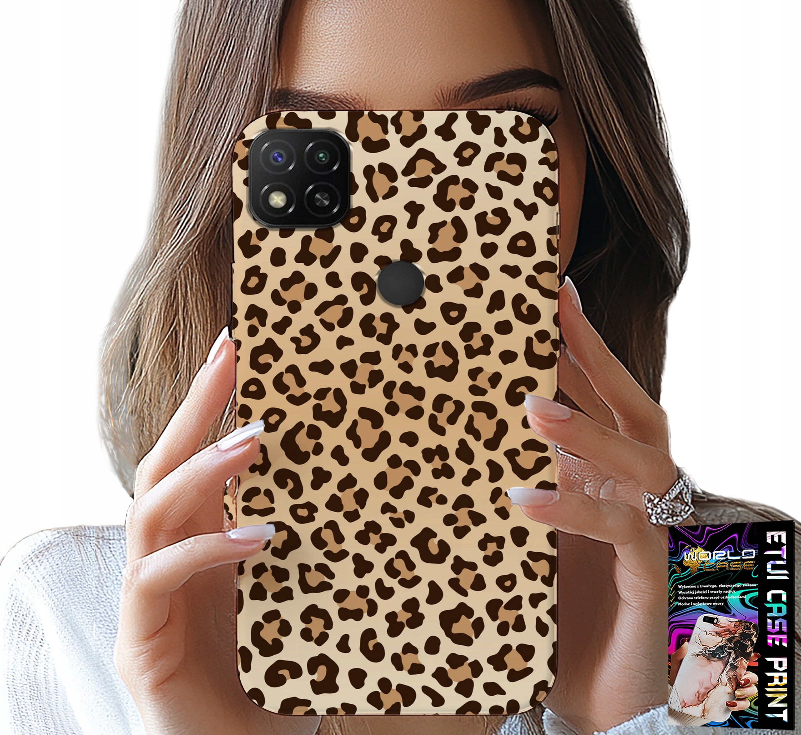 ETUI DO XIAOMI REDMI 9C - PLECKI W PANTERKĘ MODNE KOBIECE WZORY