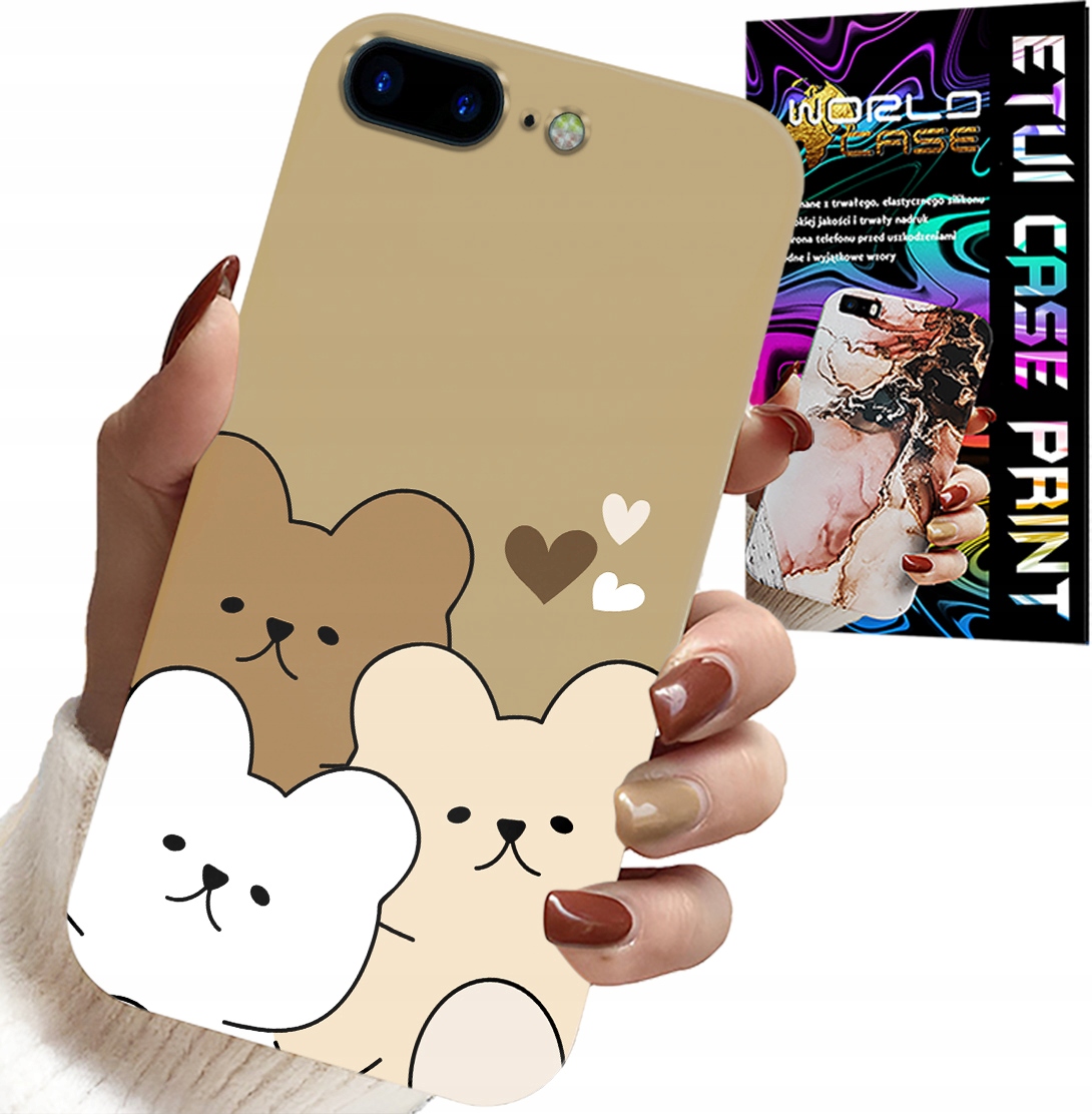 ETUI DO IPHONE ( 7 PLUS ) - MIŚ, MISIE WZORY DLA NAJMŁODSZYCH DZIECI