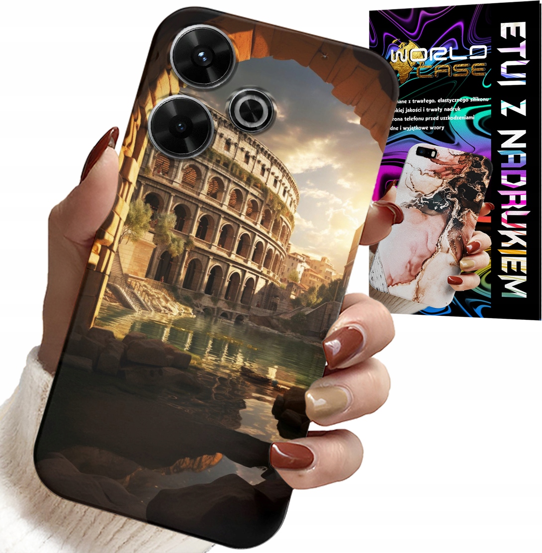 ETUI DO XIAOMI REDMI 13 4G - RZYM COLOSSEUM RZYMIANIE STAROŻYTNOŚĆ