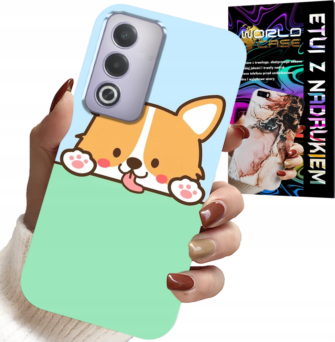 ETUI DO OPPO A80 5G - SŁODKI PIESEK WZORY Z BAJEK POKROWIEC