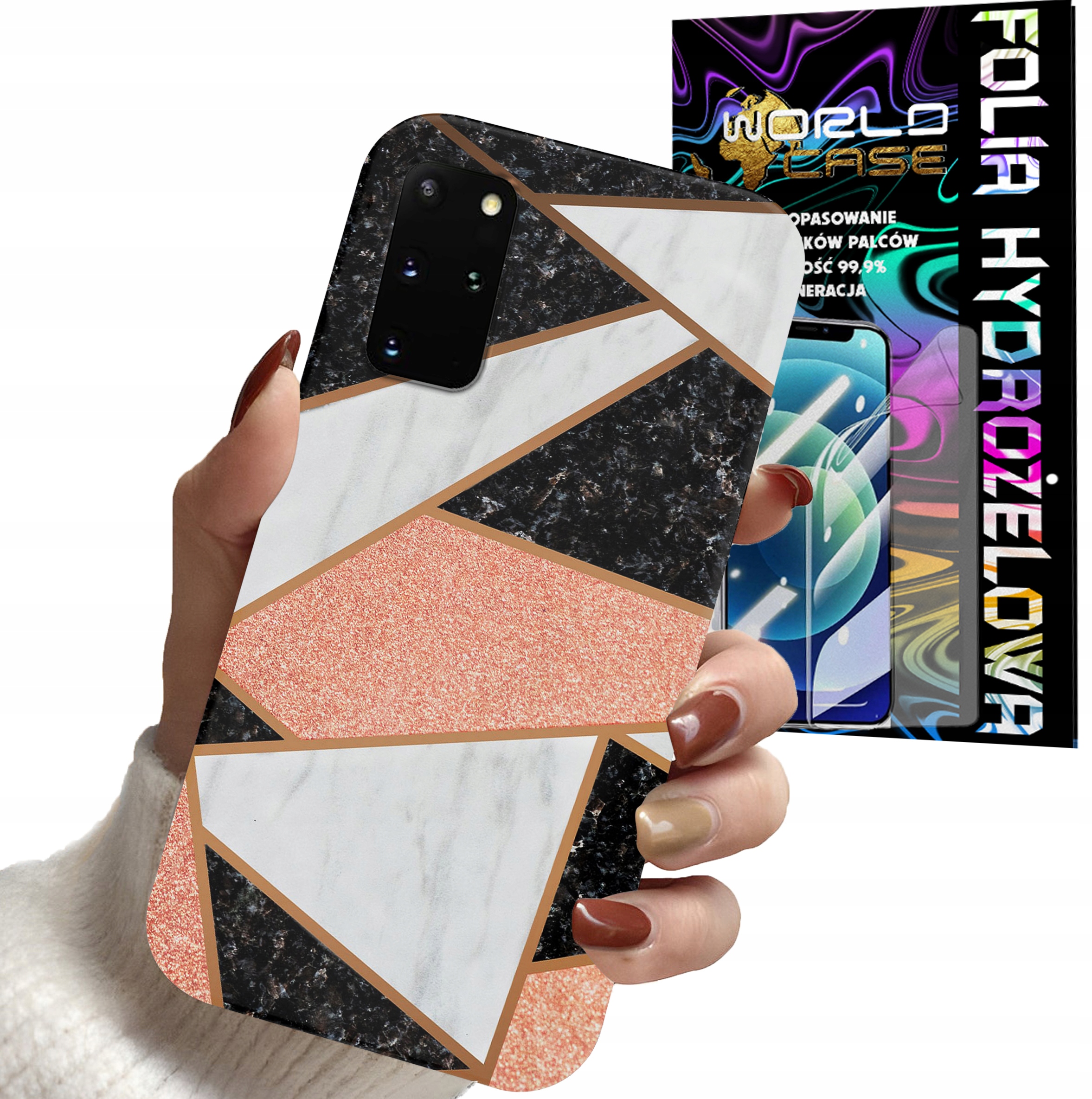 ETUI DO SAMSUNG S20+ plus - ELEGANCKIE MODNE WZORY DLA KOBIET + FOLIA